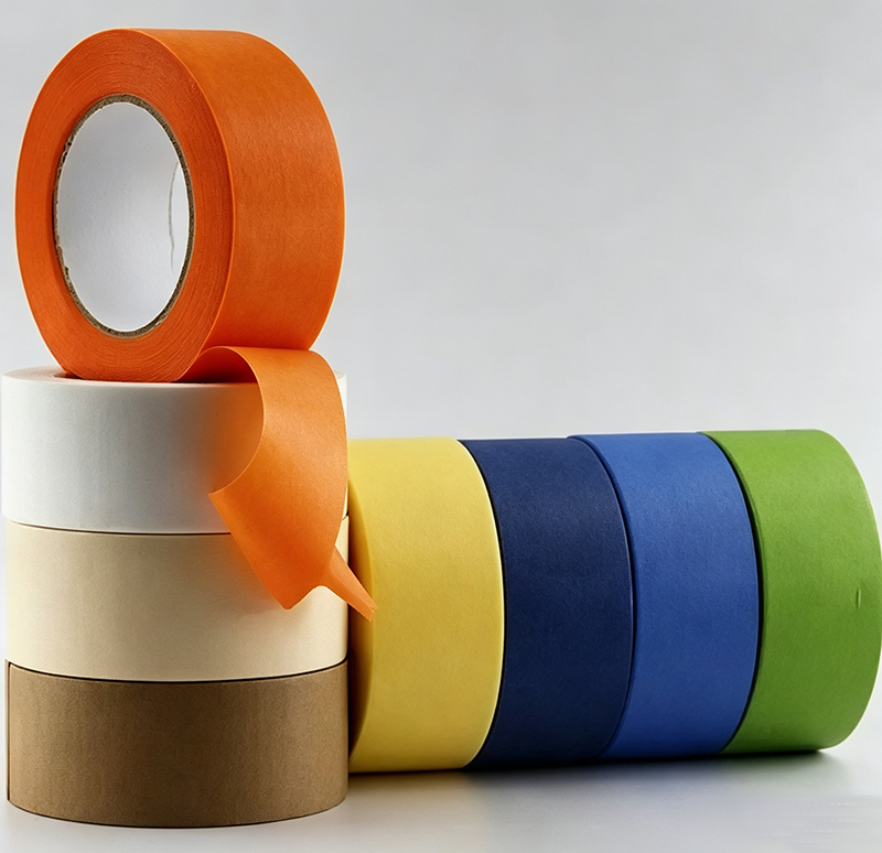 Versatile Textured Masking Tape in Assorted Colors for Crafts
